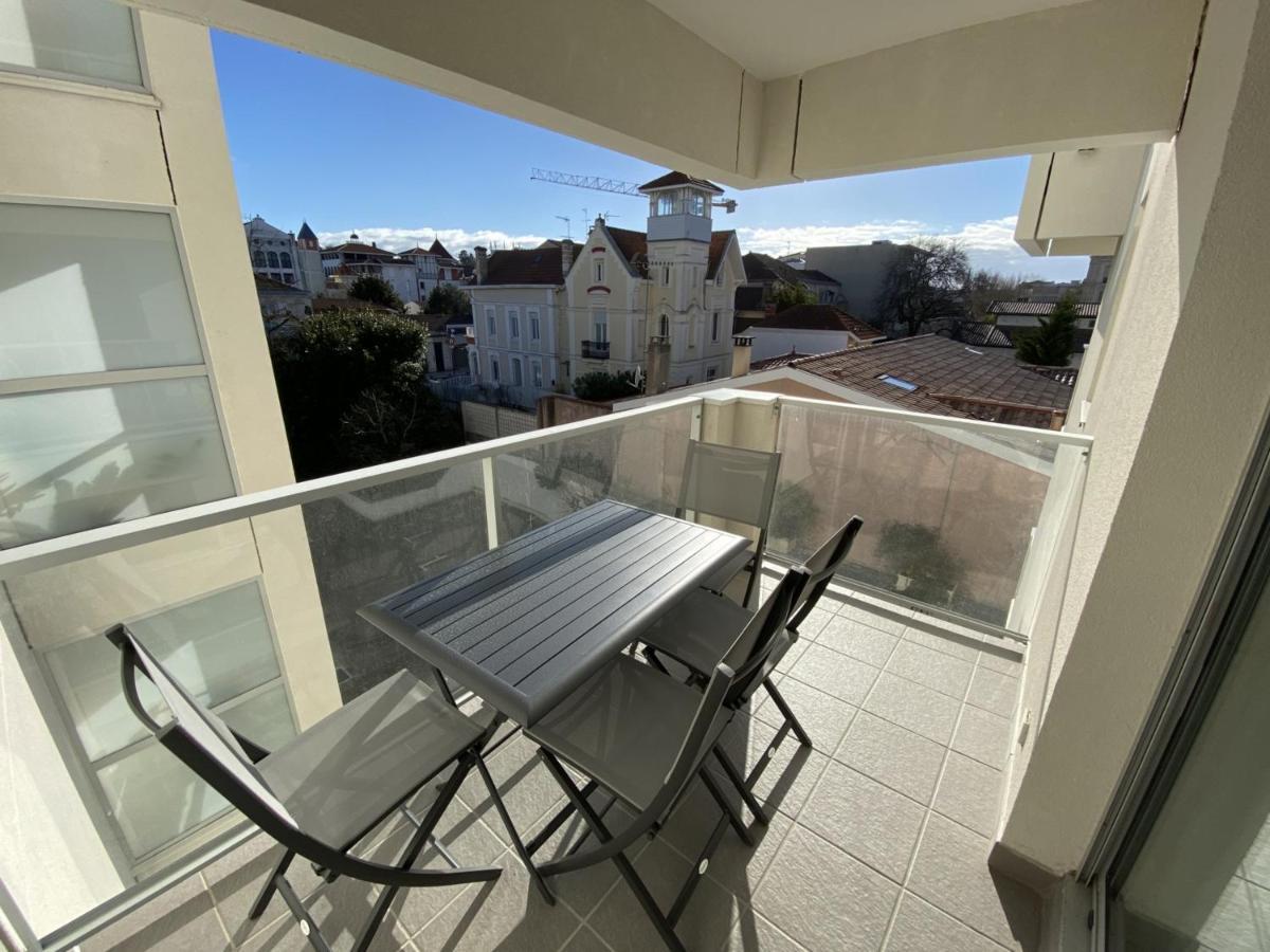 Studio Neuf En Front De Mer Avec Terrasse Et Parking, Ideal Pour 3 Personnes - Fr-1-474-147 Arcachon Exterior photo